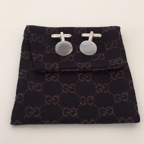 Gucci Other - Authentic Gucci Cufflinks Mother Of Pearl